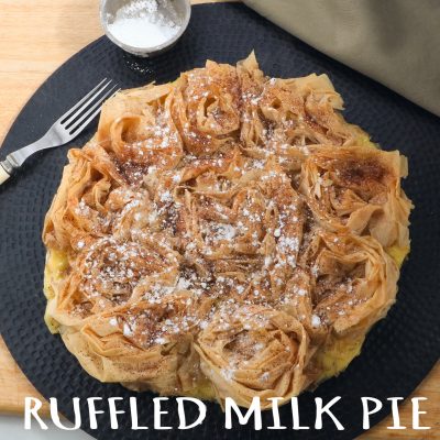 Ruffled Milk Pie